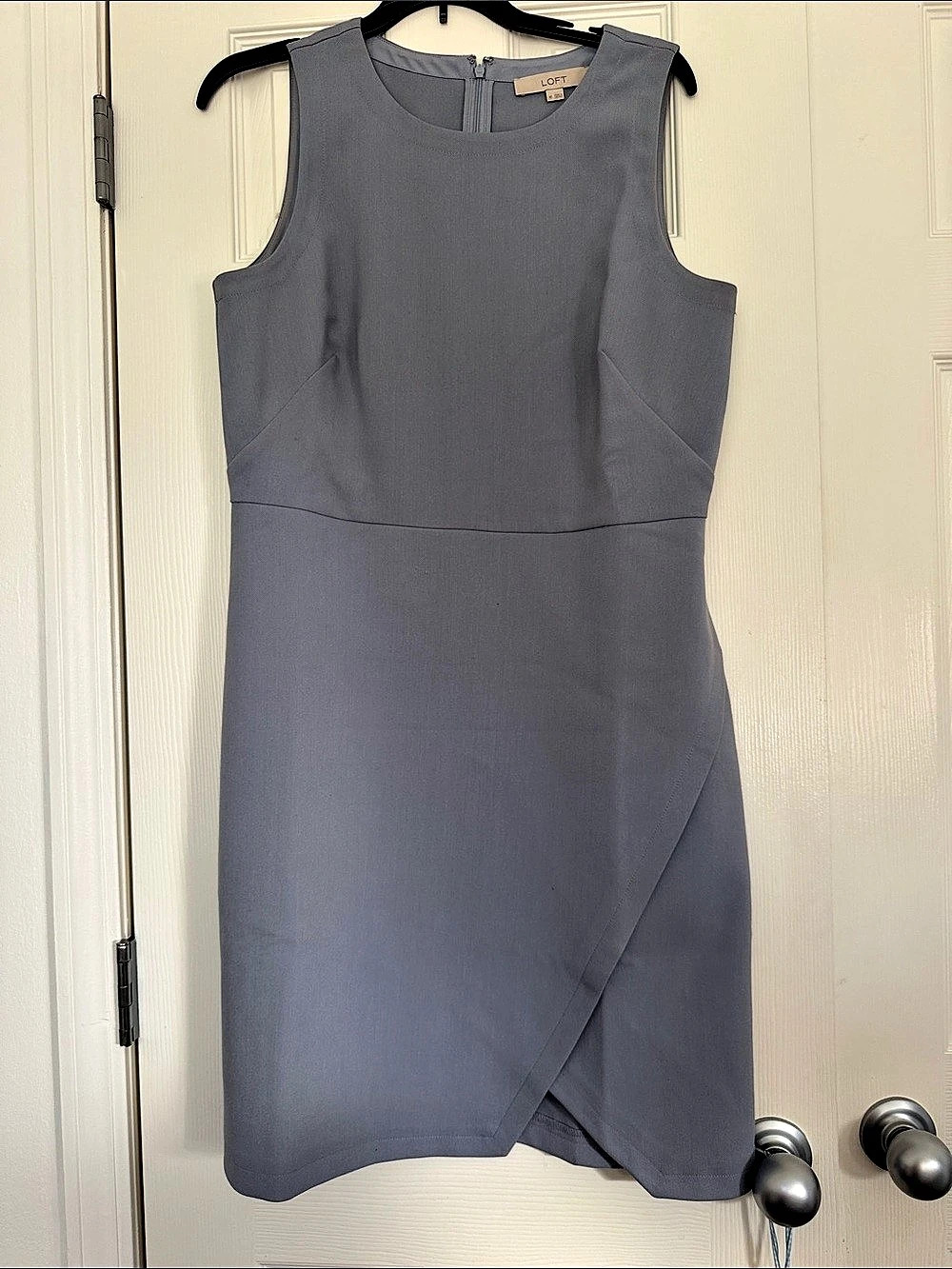 LOFT Light Blue Mini Dress